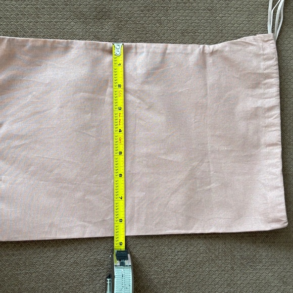Authentic Miu Miu rose pink shoe drawstring dust bag - Picture 3 of 4